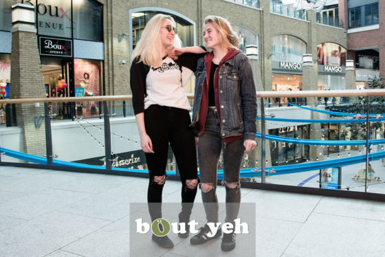 Roxy and Courtney, Victoria Square, Belfast - photo 5445. Featured image.