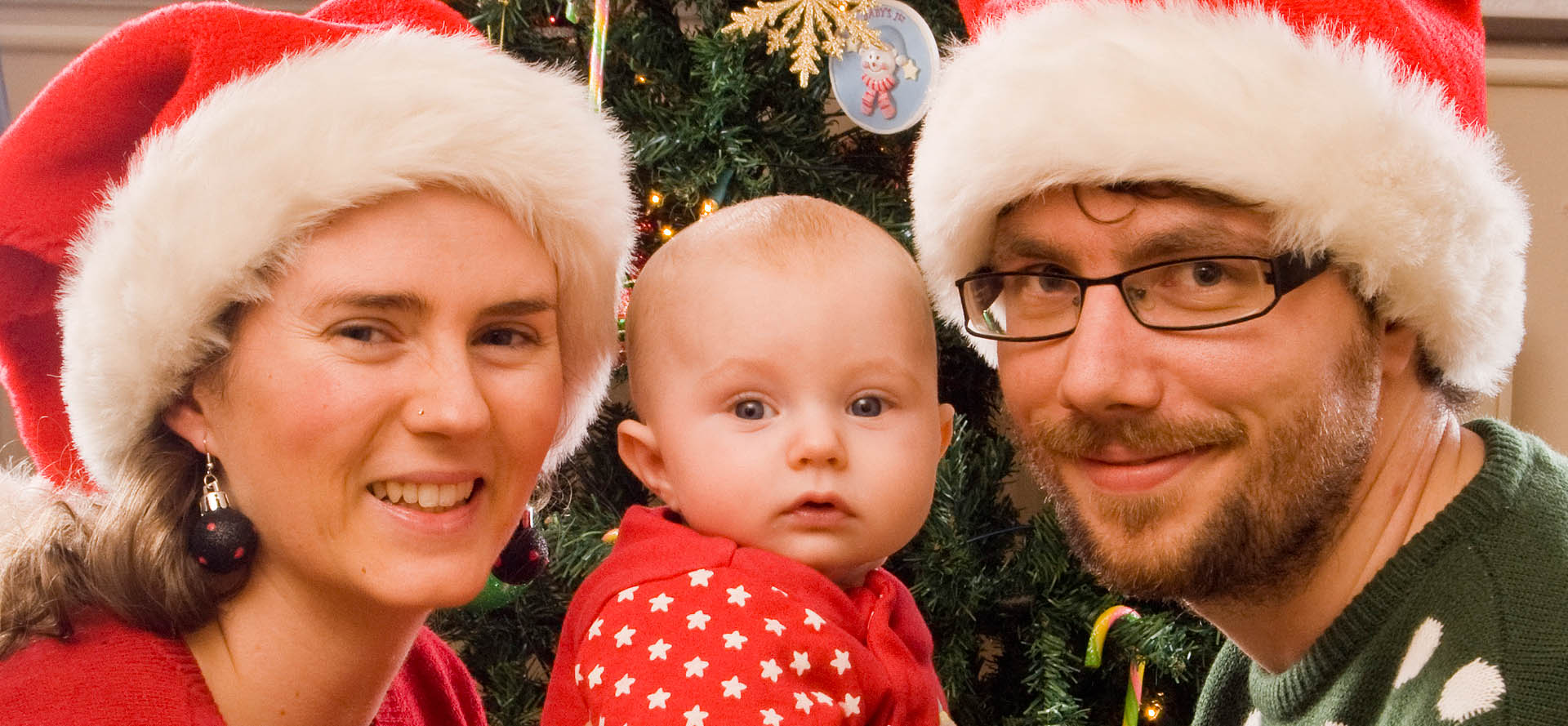 Baby photographer Belfast - Christmas family photography photo