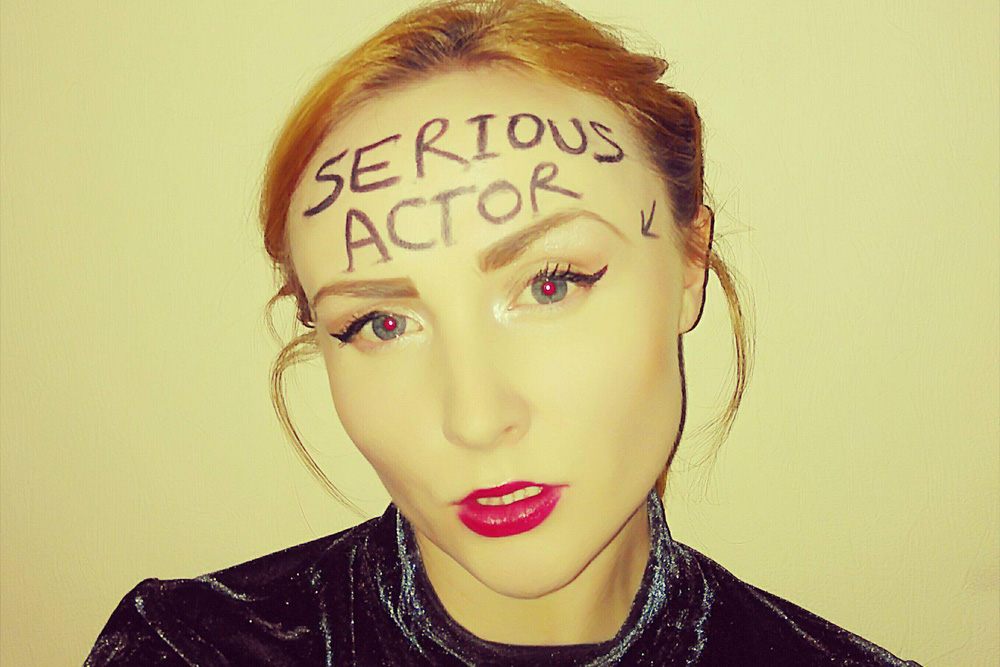 Serious actor