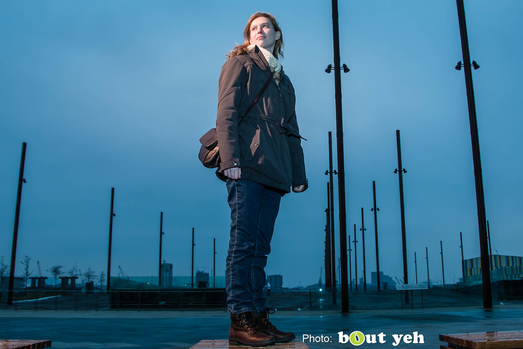 Melanie at Titanic Belfast, by Bout Yeh Photographers Belfast. Photo 0822.