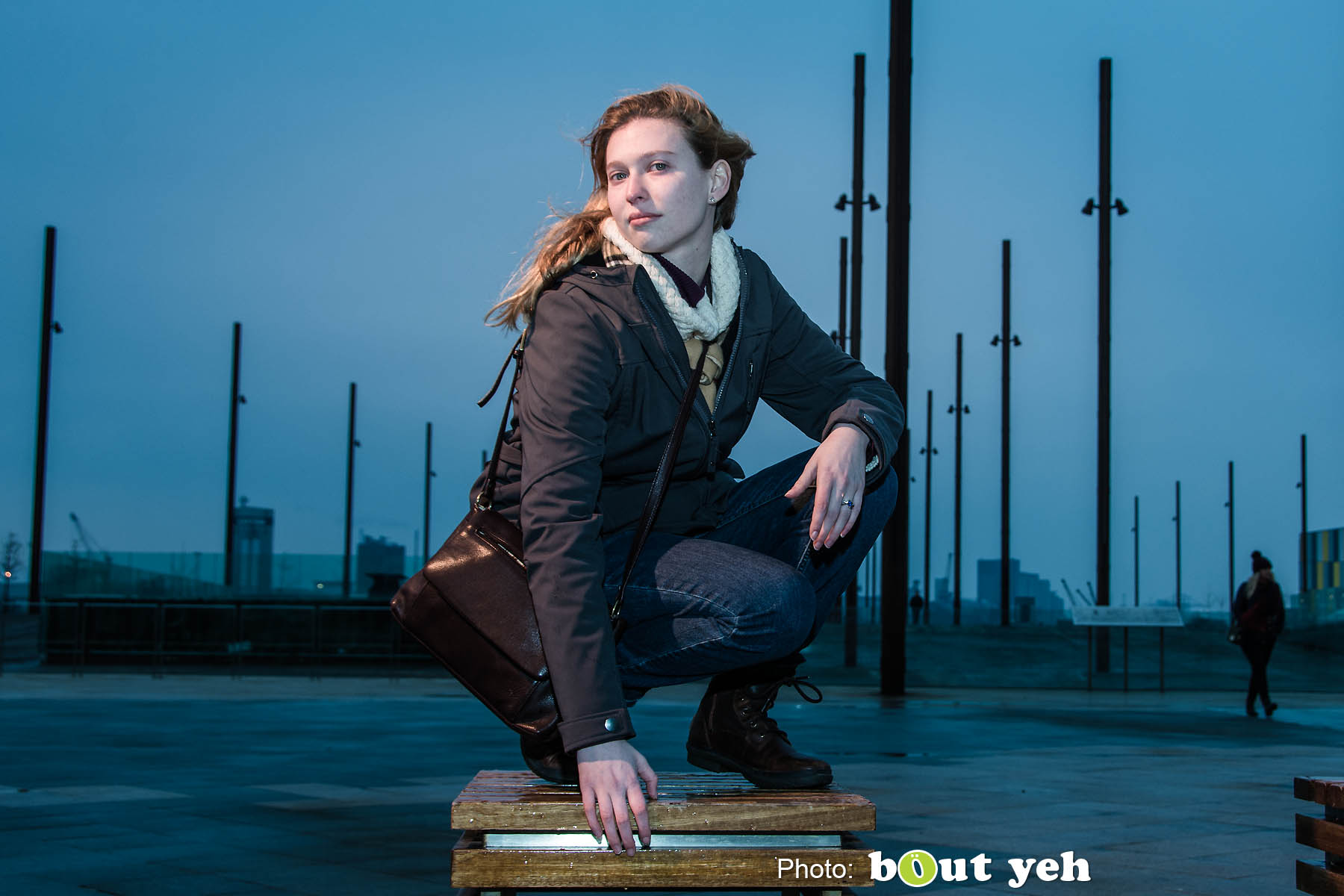 Melanie at Titanic Belfast, by Bout Yeh Photographers Belfast. Photo 0830.