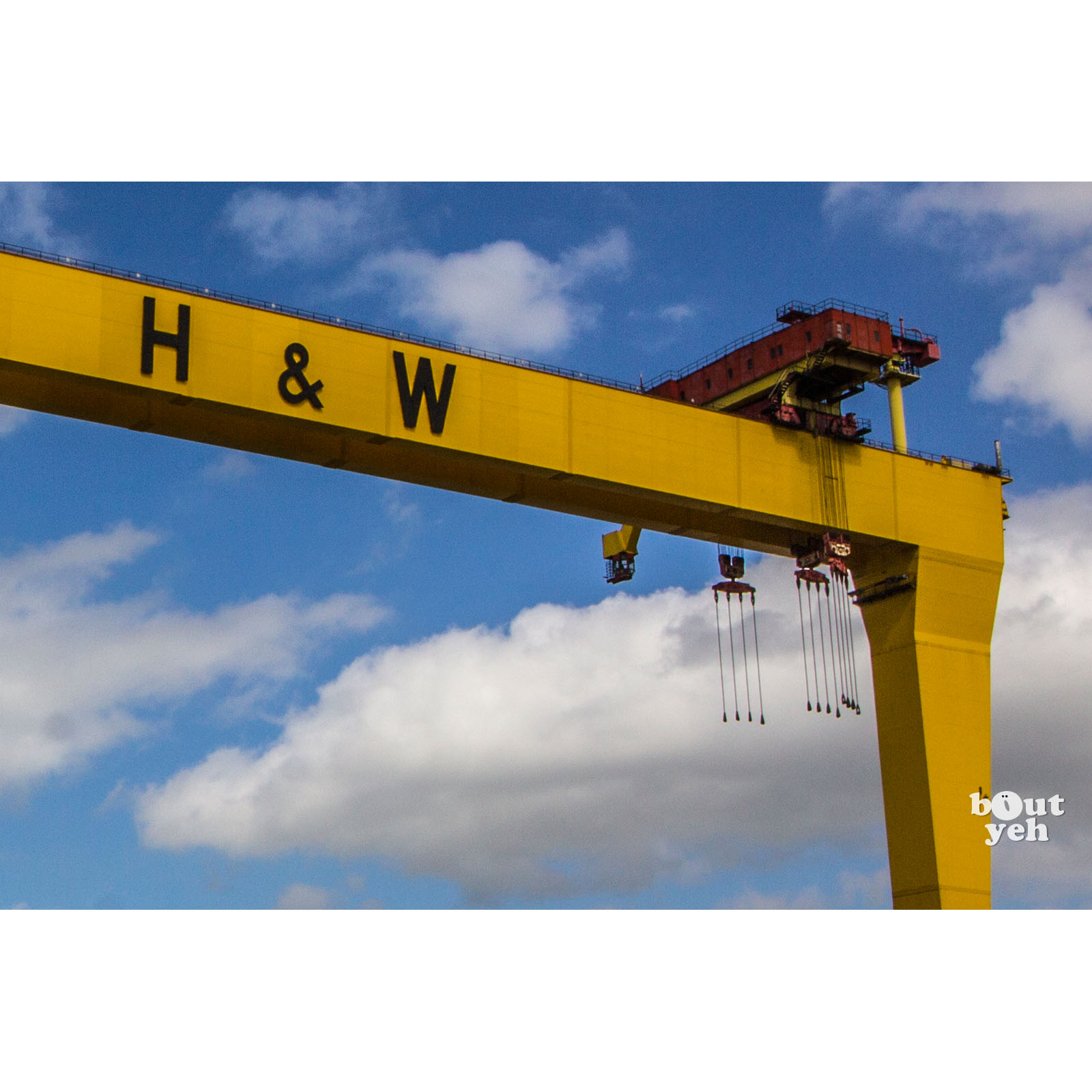 Image - Featured photographer, Justin McLean, photograph of Harland and Wolff Crane, Belfast.