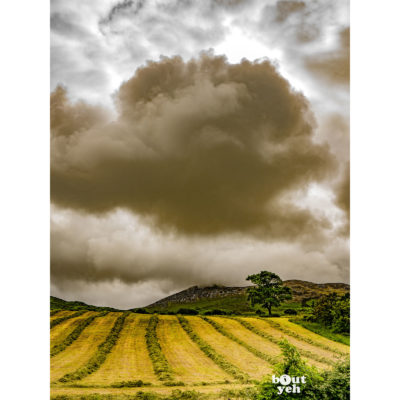 Clonmany cloudscape Donegal by sm - photographic print for sale.