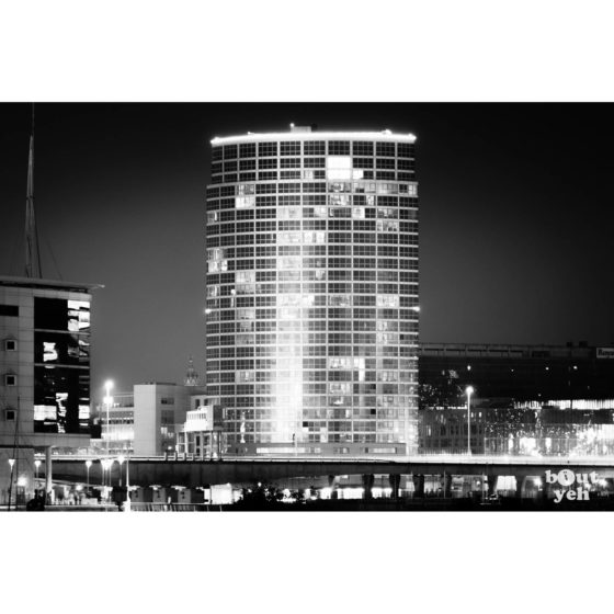 Obel Tower Belfast at night - photo 6055 by Bout Yeh