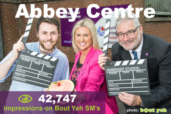Social Media Marketing Consultants Belfast - Abbey Centre SMM campaign overview photo