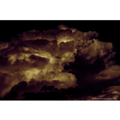 Sky Pig - limited edition photo of piglike clouds over Newtownabbey by photographer Stephen S T Bradley