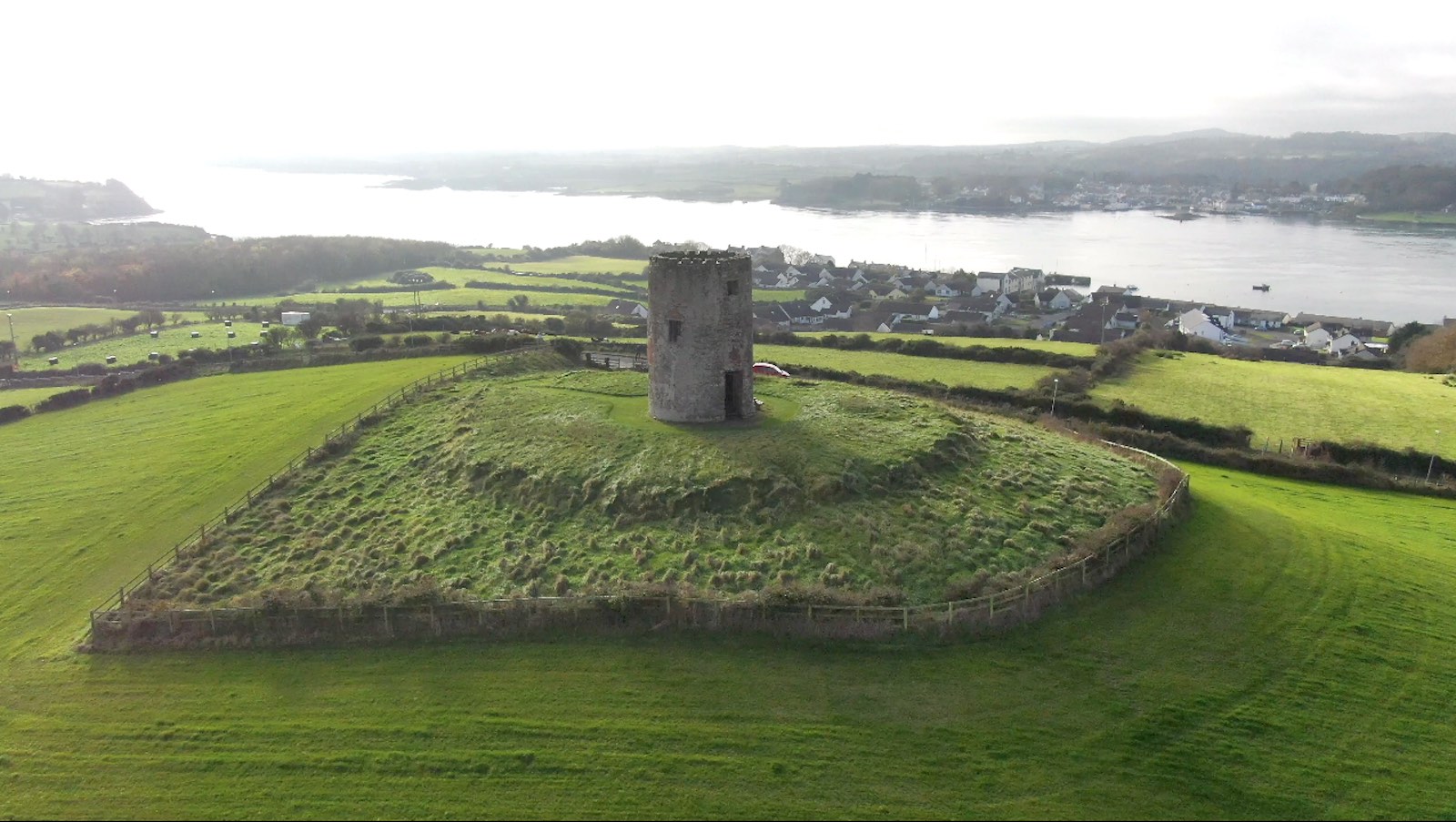 Screenshot of aerial video of Windmill Hill Portaferry by Bout Yeh drone photo and video - image 2